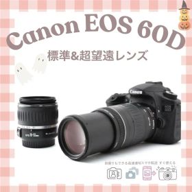 Canon EOS 60D 簡単操作 カメラデビュー すぐ使える ダブルレンズ