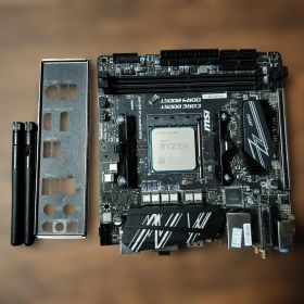 【ジャンク/BIOS起動確認済】MSI B450I ＋ Ryzen 5 4500