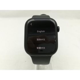 【中古】Apple Watch Series10 46mm GPS ジェットブラックアルミニウムケース/ブラックスポーツバンド (M/L) MWWQ3J/A【ECセンター】保証期間１ヶ月【ランクC】