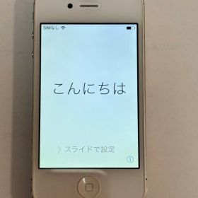 Apple iPhone4s 8GB ホワイト ジャンク品 部品取用