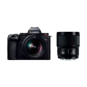 【納期約3週間】◎Panasonic DC-S5M2W LUMIX S5II ミラーレス一眼カメラ ダブルレンズキット ブラック DCS5M2W
