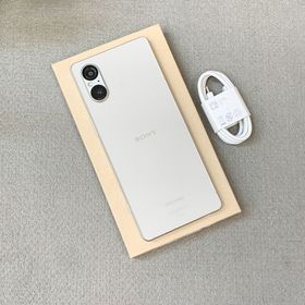Xperia 5 V SO-53D 128GB プラチナシルバー 国内SIMフリー 送料無料