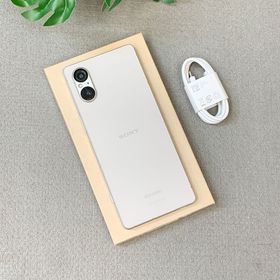 Xperia 5 V SO-53D 128GB プラチナシルバー 国内SIMフリー 送料無料