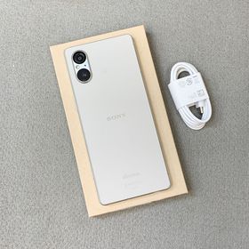 Xperia 5 V SO-53D 128GB プラチナシルバー 国内SIMフリー 送料無料