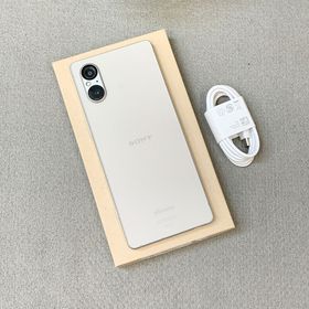 Xperia 5 V SO-53D 128GB プラチナシルバー 国内SIMフリー 送料無料