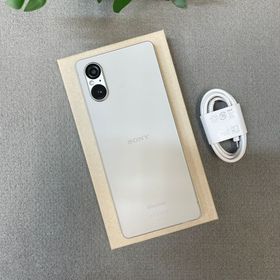 Xperia 5 V SO-53D 128GB プラチナシルバー 国内SIMフリー 送料無料