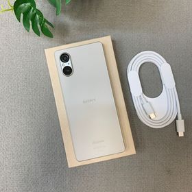 Xperia 5 V SO-53D 128GB プラチナシルバー 国内SIMフリー 送料無料