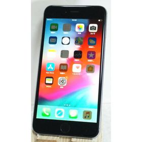 au iPhone6 Plus 64GB スペースグレー 本体 白ロム 053429