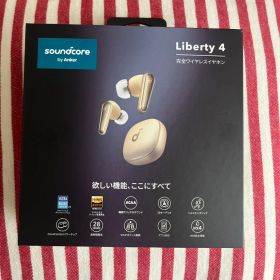 Soundcore Liberty 4 ワイヤレスイヤホン シャンパンゴールド