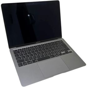 Apple MacBook Air 13.3 MGN63J/A Apple M1チップ 8GB SSD256GB スペースグレイ 充放電回数80回 ノートパソコン 動作確認済 【中古】 22609K277