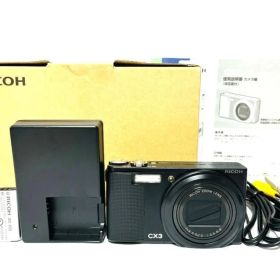 【極美品・総シャッター数4729枚】リコー RICOH CX3 ブラック