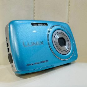 【動作品】コンデジ Panasonic LUMIX DMC-S1 ブルー