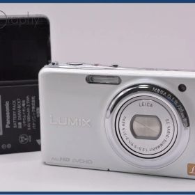 【動作保証】 パナソニック Panasonic LUMIX DMC-FX77 5x バッテリー、充電器付属 同梱無料 #ak652