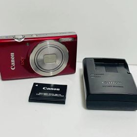 Canon IXY 180 コンパクトデジタルカメラ レッド