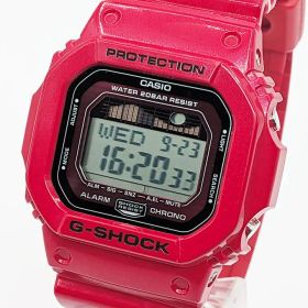 カシオ G-SHOCK G-LIDE タイド&ムーン GLX-5600 レッド