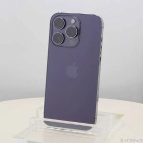ソフマップ 〔中古品〕 iPhone14 Pro 128GB ディープパープル MQ0F3J／A SIMフリー【269】