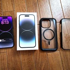 iPhone 14 Pro 128GB（純正の箱、充電器、予備のケース付き）