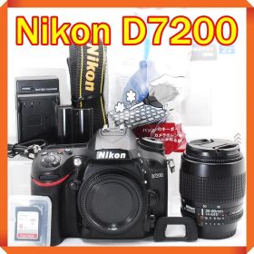 Nikon D7200 一眼レフカメラ スマホ転送 シングルレンズ