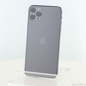 (中古)Apple iPhone11 Pro Max 512GB スペースグレイ MWHN2J/A SIMフリー(198-ud)