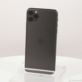 (中古)Apple iPhone11 Pro Max 512GB スペースグレイ MWHN2J/A SoftBank(262-ud)