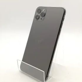 【中古】Apple au 【SIMロック解除済み】 iPhone 11 Pro Max 256GB スペースグレイ MWHJ2J/A【柏】保証期間１ヶ月【ランクB】