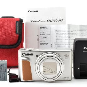 新品級★キヤノン PowerShot SX740 HS シルバー★ #1538