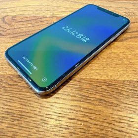iPhone X 256GB シルバー SIMフリー 本体 初期化済み