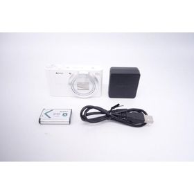 【美品】ソニー SONY デジタルカメラ Cyber-shot DSC-WX350-W 光学20倍 ホワイト [W2609011A]