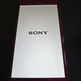 SONY スマートフォン 本体 レッド so-04j