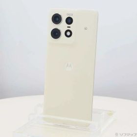 【中古】Motorola(モトローラ) motorola edge 50s pro 256GB バニラクリーム MOSAH3 Softbank SIMフリー 【262-ud】