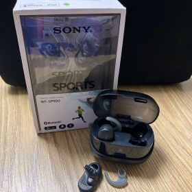 SONY WF-SP900 ワイヤレスイヤホン ブラック ジャンク品