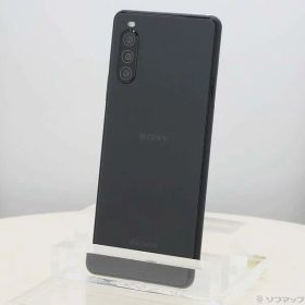 【中古】SONY(ソニー) Xperia 10 II 64GB ブラック SO-41A docomoロック解除SIMフリー 【305-ud】