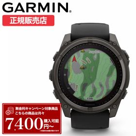 ガーミン スマートウォッチ 腕時計 GARMIN 時計 ガーミン腕時計 ガーミンスマートウォッチ SMARTWATCH メンズ フェニックス8 FENIX 8 51mm サファイア デュアルパワー Dual Power チタン カーボン 010-02907-50 シリコン ラバー スポーツウォッチ スポーツ GPS ウォッチ