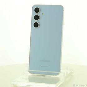 (中古)SAMSUNG Galaxy S24 FE 128GB ブルー SM-S721QLBASJP SIMフリー(262-ud)