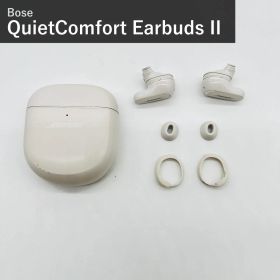 Bose ボーズ QuietComfort Earbuds II 870730-0020 ソープストーン ワイヤレスイヤホン Bluetooth ノイズキャンセリング マイク付 最長6時間+18時間再生 タッチ操作 防滴IPX4 国内正規品