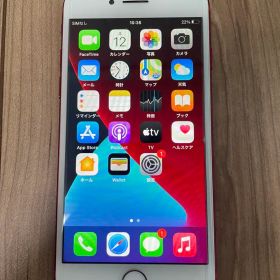 iPhone7 256GB 本体のみ レッド 中古 バッテリー85%