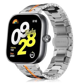 Xiaomi Redmi Watch 6 / 5 / 4 / Xiaomi Smart Band 9 Pro / 8 Pro / Xiaomi Mi Band 9 Pro / 8 Pro ベルト バンド 高級ステンレス製 金