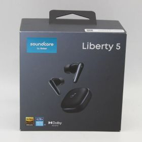 【お買い物マラソン限定クーポン】【未使用】Anker Soundcore Liberty 5 A3957N11 ミッドナイトブラック 完全ワイヤレスイヤホン ノイズキャンセリング サウンドコア リバティ 本体