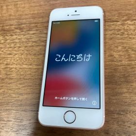 iPhone SE 初代 16GB ピンクゴールド 完動品 ピンクラメケース付