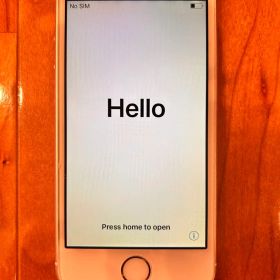 Apple iPhone SE A1723 ローズゴールド 本体