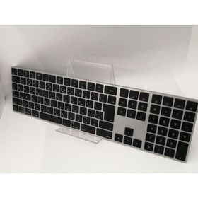 【中古】Apple Magic Keyboard（2018/テンキー付き/A1843） - 日本語（JIS） スペースグレイ MRMH2J/A【神保町】保証期間１週間