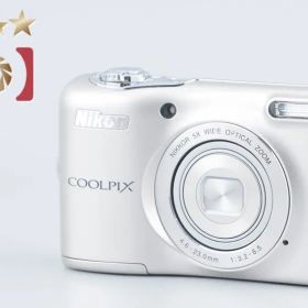 【中古】Nikon ニコン COOLPIX L32 シルバー コンパクトデジタルカメラ
