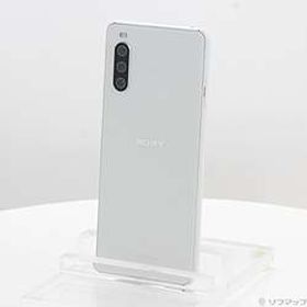 〔中古品（難あり）〕 Xperia 10 III 128GB ホワイト SOG04 auロック解除SIMフリー ［6インチ有機EL／Snapdragon 690 5G／RAM:6GB／ナノSIM］〔中古品（難あり）〕 Xperia 10 III 128GB ホワイト SOG04 auロック解除SIMフリー ［6インチ有機EL／Snapdragon 690 5G／RAM:6GB／ナノSIM］