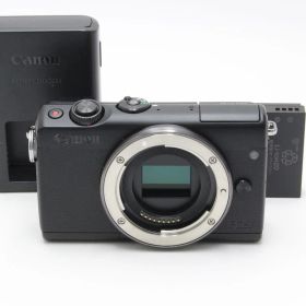 A+ (美品) Canon キヤノン EOS M100 ボディ ブラック 初期不良返品無料 9-63