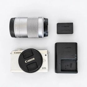 キヤノン Canon EOS M100 ホワイト レンズキット