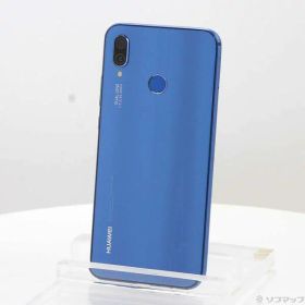 【中古】HUAWEI(ファーウェイ) HUAWEI P20 lite 32GB クラインブルー ANE-LX2J SIMフリー 【305-ud】