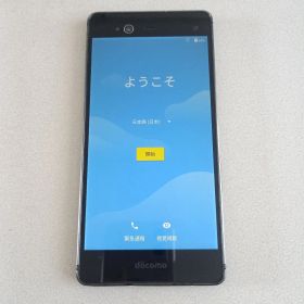 富士通 arrows NX F-01J 本体 docomo ブラック初期化済み