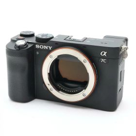 【中古品】《並品》 SONY α7C ボディ ILCE-7C ブラック 【ファインダーカバー・SDスロット・液晶モニター・コントロールホイールスイッチ部品交換/各部点検済】 [ デジタルカメラ ]
