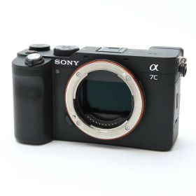 【中古品】《並品》 SONY α7C ボディ ILCE-7C ブラック 【ホットシューバネ・上面外装カバー・液晶パネル周辺外装・ファインダーカバー・SDスロット・側面端子カバー部品交換/各部点検済】 [ デジタルカメラ ]