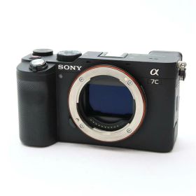 【中古品】《並品》 SONY α7C ボディ ILCE-7C ブラック 【SDスロット・ホットシューバネ部品交換/各部点検済】 [ デジタルカメラ ]